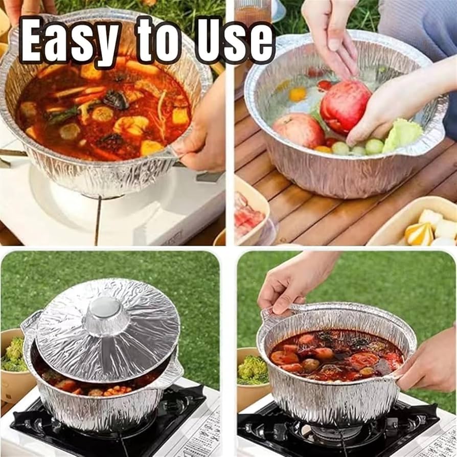 Aluminum Pots with lid