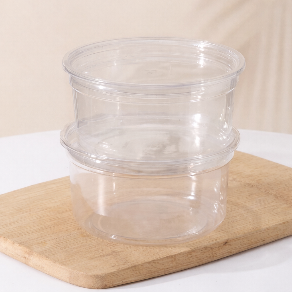 Transparent Salad Containers